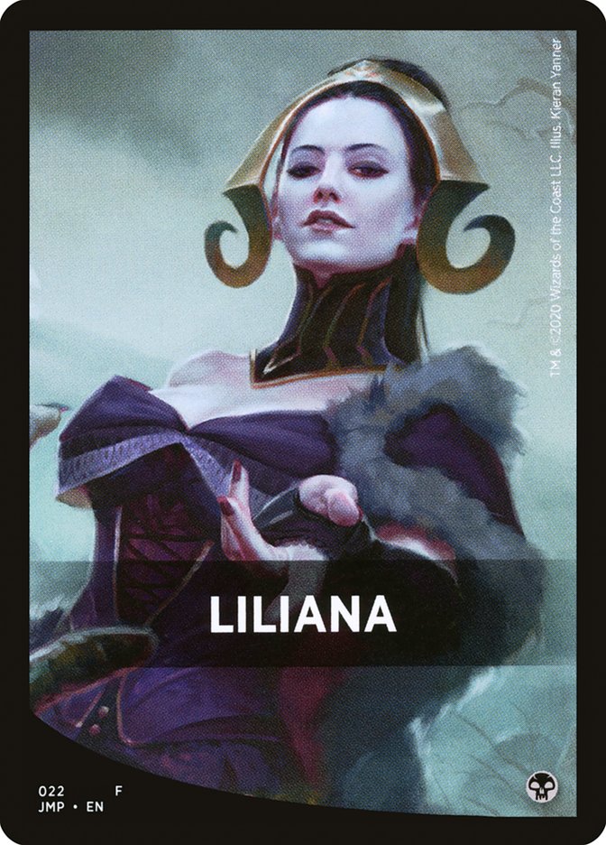 Liliana Theme Card [Jumpstart Front Cards] | Mindsight Gaming