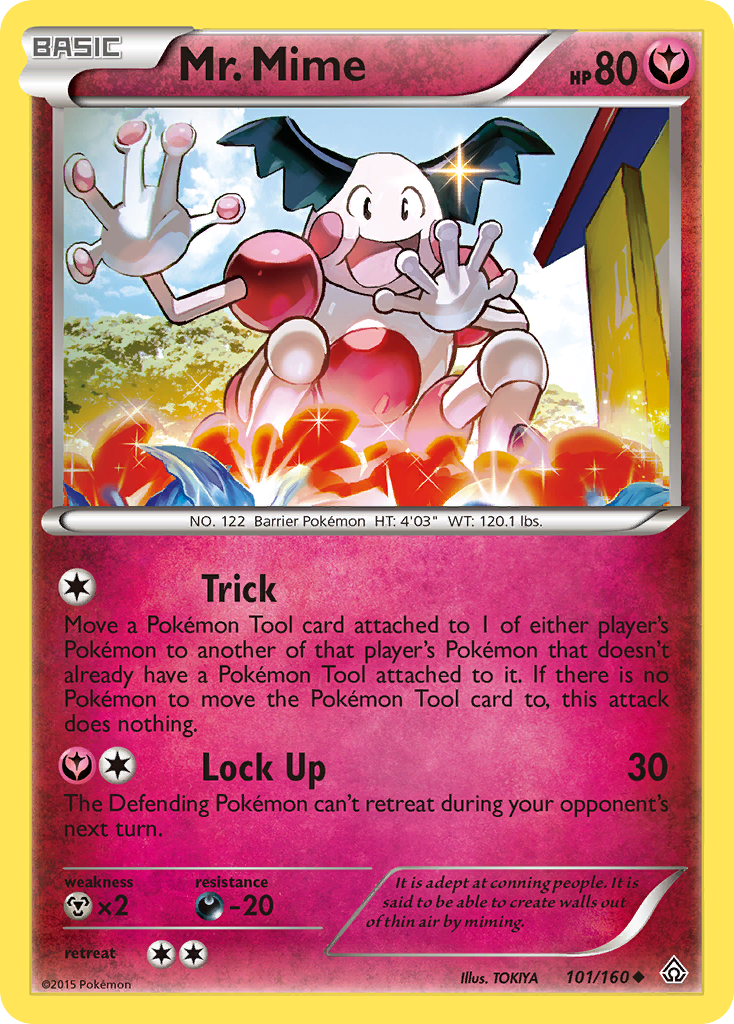 Mr. Mime (101/160) [XY: Primal Clash] | Mindsight Gaming