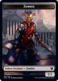 Zombie // Satyr Double-sided Token [Theros Beyond Death Tokens] | Mindsight Gaming