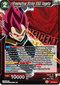 Preemptive Strike SSG Vegeta [BT6-008] | Mindsight Gaming