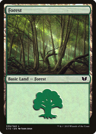 Forest (339) [Commander 2015] | Mindsight Gaming