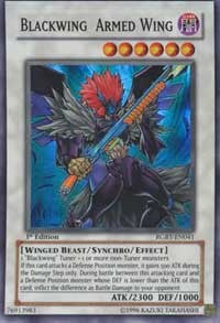 Blackwing Armed Wing [RGBT-EN041] Super Rare | Mindsight Gaming