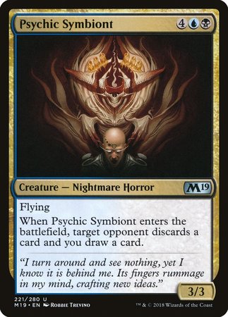 Psychic Symbiont [Core Set 2019] | Mindsight Gaming