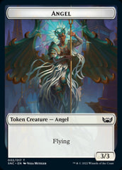 Treasure (016) // Angel Double-sided Token [Streets of New Capenna Tokens] | Mindsight Gaming