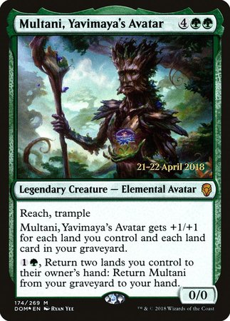 Multani, Yavimaya's Avatar [Dominaria Promos] | Mindsight Gaming