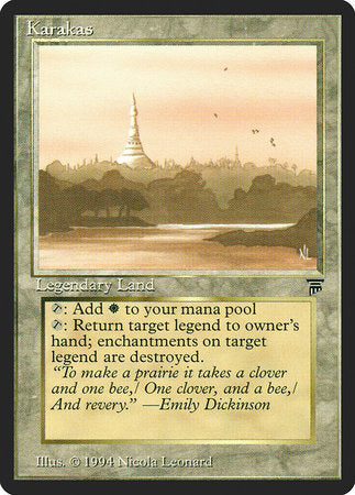 Karakas [Legends] | Mindsight Gaming