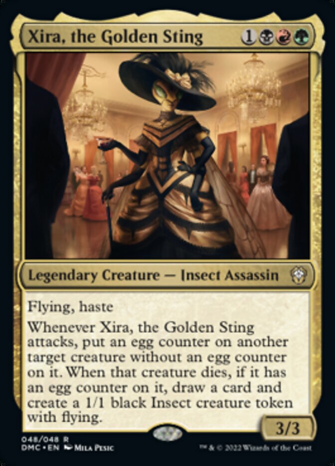 Xira, the Golden Sting [Dominaria United Commander] | Mindsight Gaming