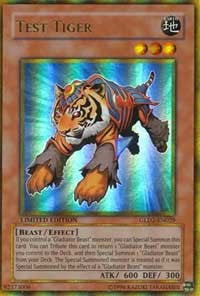 Test Tiger [GLD2-EN029] Ultra Rare | Mindsight Gaming