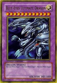 Blue-Eyes Ultimate Dragon [GLD1-EN028] Gold Rare | Mindsight Gaming