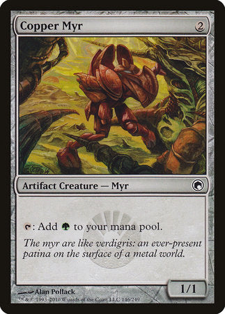 Copper Myr [Scars of Mirrodin] | Mindsight Gaming