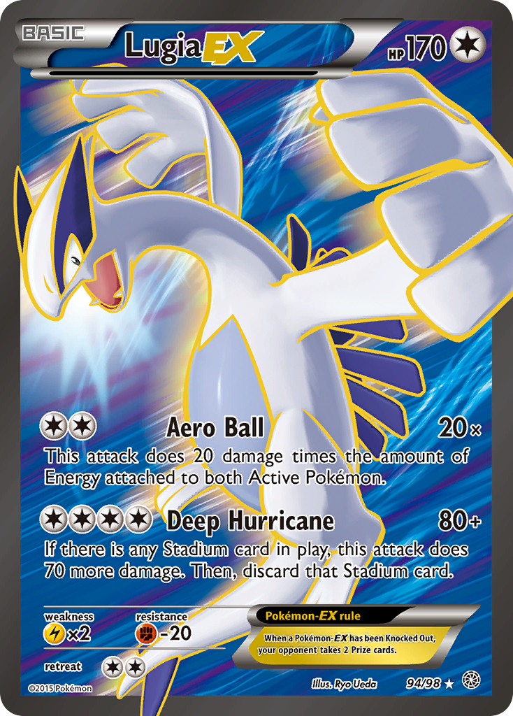 Lugia EX (94/98) [XY: Ancient Origins] | Mindsight Gaming