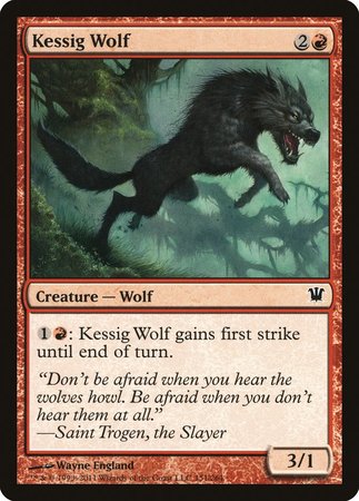 Kessig Wolf [Innistrad] | Mindsight Gaming