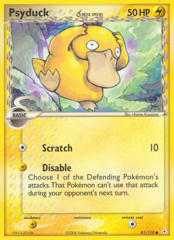 Psyduck (81/110) (Delta Species) [EX: Holon Phantoms] | Mindsight Gaming