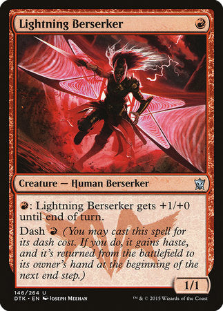 Lightning Berserker [Dragons of Tarkir] | Mindsight Gaming