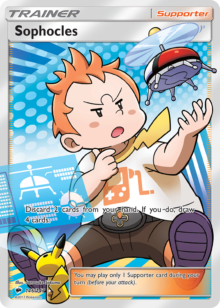 Sophocles (146/147) [Sun & Moon: Burning Shadows] | Mindsight Gaming