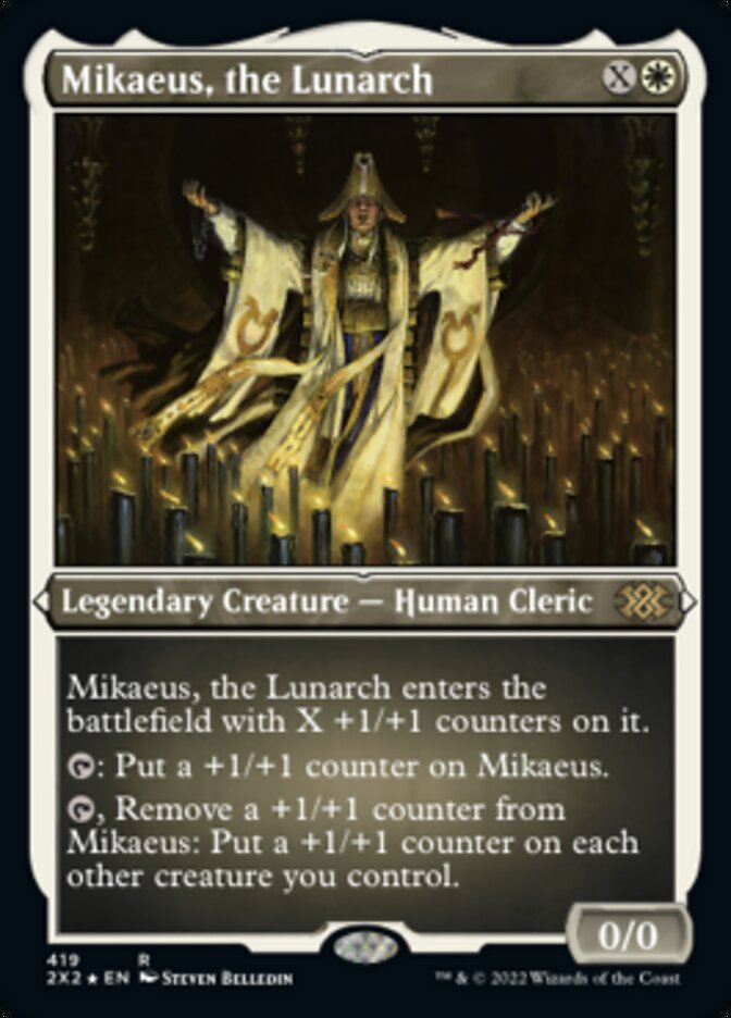Mikaeus, the Lunarch (Foil Etched) [Double Masters 2022] | Mindsight Gaming