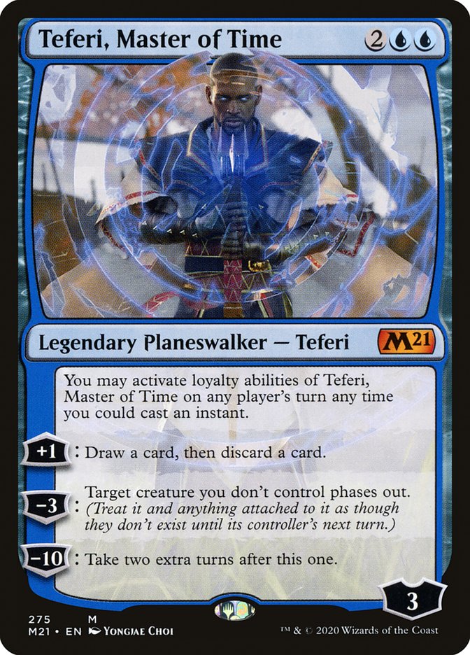 Teferi, Master of Time (275) [Core Set 2021] | Mindsight Gaming