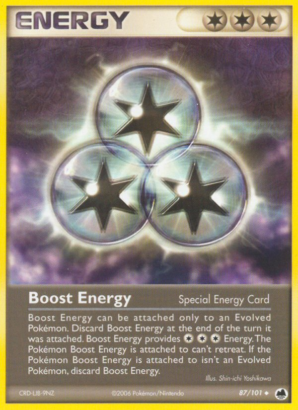 Boost Energy (87/101) [EX: Dragon Frontiers] | Mindsight Gaming