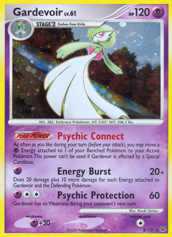 Gardevoir (8/127) (Theme Deck Exclusive) [Platinum: Base Set] | Mindsight Gaming