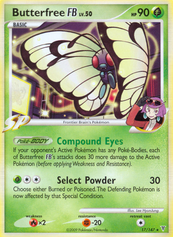 Butterfree FB (17/147) [Platinum: Supreme Victors] | Mindsight Gaming