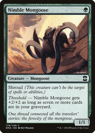 Nimble Mongoose [Eternal Masters] | Mindsight Gaming