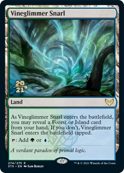 Vineglimmer Snarl [Strixhaven: School of Mages Prerelease Promos] | Mindsight Gaming