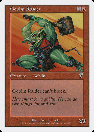 Goblin Raider [Seventh Edition] | Mindsight Gaming