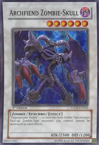 Archfiend Zombie-Skull [ANPR-EN042] Super Rare | Mindsight Gaming