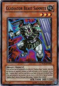 Gladiator Beast Samnite [TU01-EN004] Super Rare | Mindsight Gaming