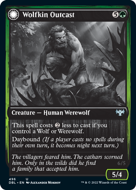 Wolfkin Outcast // Wedding Crasher [Innistrad: Double Feature] | Mindsight Gaming