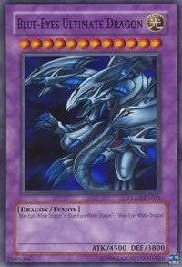 Blue-Eyes Ultimate Dragon [DLG1-EN001] Super Rare | Mindsight Gaming