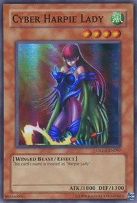 Cyber Harpie Lady [DLG1-EN097] Super Rare | Mindsight Gaming