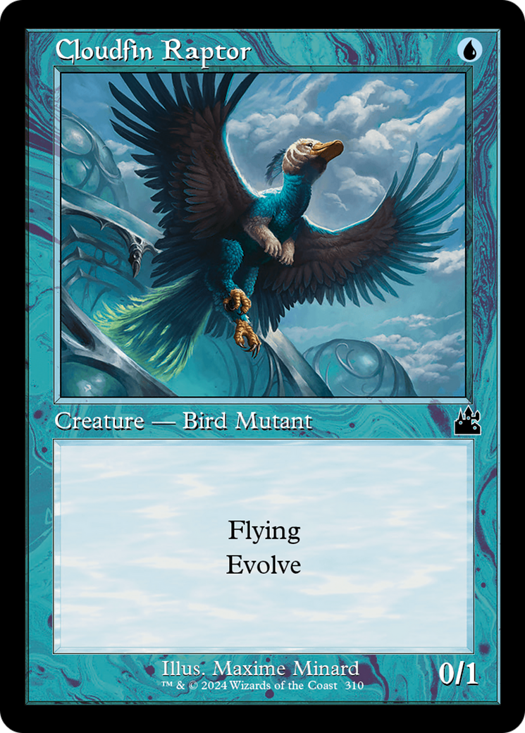 Cloudfin Raptor (Retro Frame) [Ravnica Remastered] | Mindsight Gaming