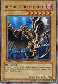 Ally of Justice Clausolas [HA01-EN014] Super Rare | Mindsight Gaming