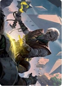 Expedition Healer Art Card [Zendikar Rising Art Series] | Mindsight Gaming