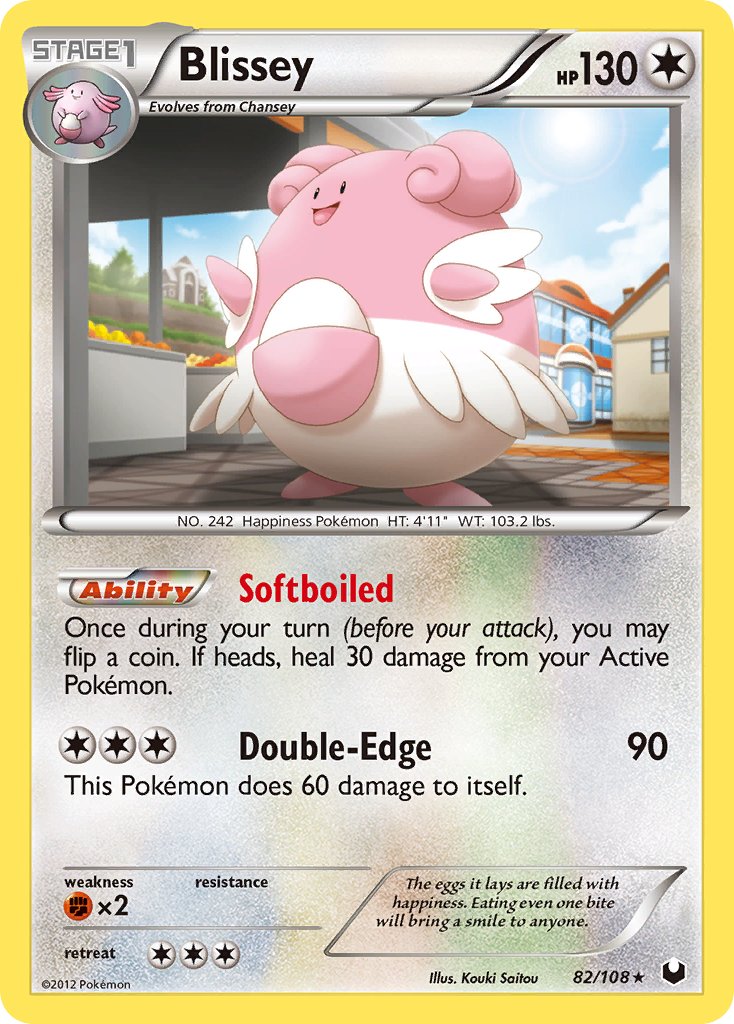 Blissey (82/108) (Battle Arena Deck Exclusive) (Theme Deck Exclusive) [Black & White: Dark Explorers] | Mindsight Gaming