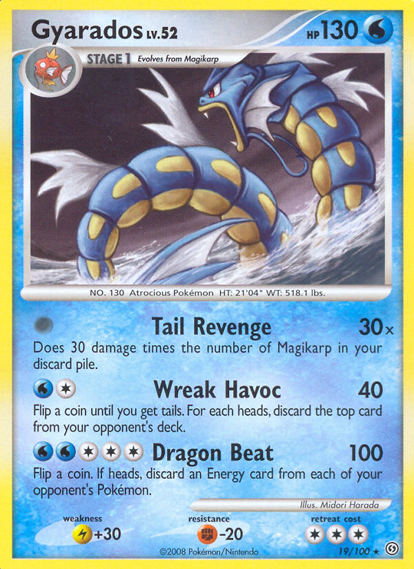 Gyarados (19/100) [Diamond & Pearl: Stormfront] | Mindsight Gaming