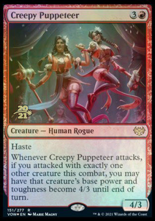 Creepy Puppeteer [Innistrad: Crimson Vow Prerelease Promos] | Mindsight Gaming