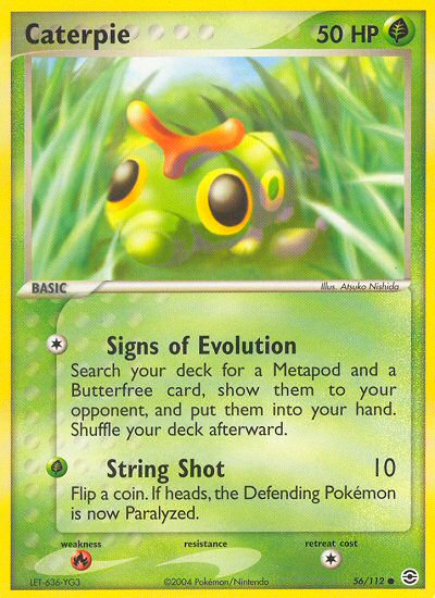 Caterpie (56/112) [EX: FireRed & LeafGreen] | Mindsight Gaming