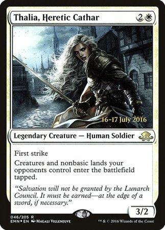 Thalia, Heretic Cathar [Eldritch Moon Promos] | Mindsight Gaming