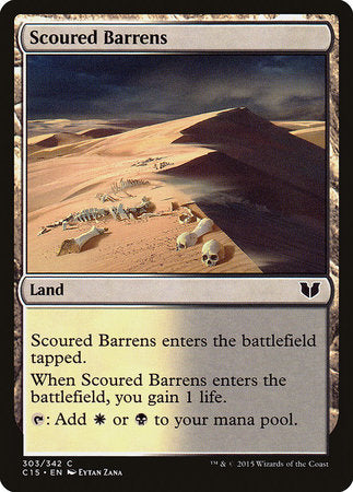 Scoured Barrens [Commander 2015] | Mindsight Gaming