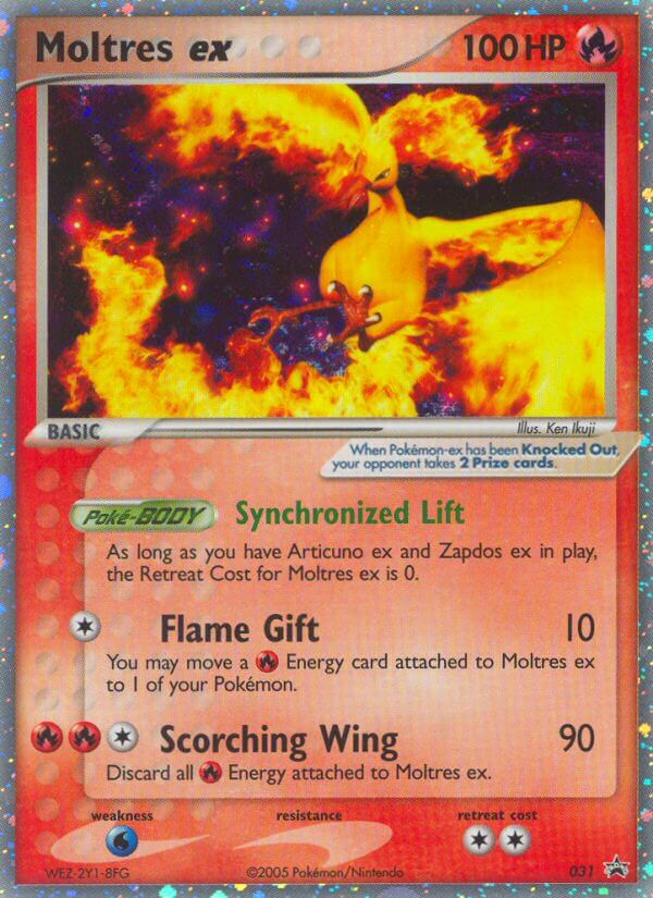 Moltres ex (031) [Nintendo: Black Star Promos] | Mindsight Gaming