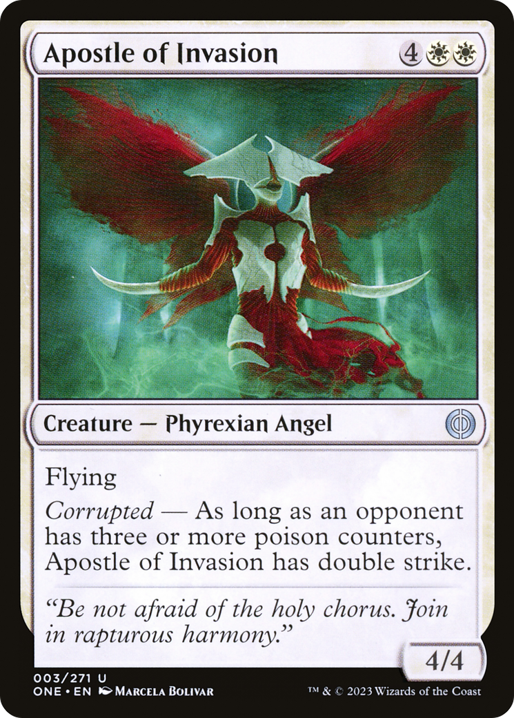 Apostle of Invasion [Phyrexia: All Will Be One] | Mindsight Gaming