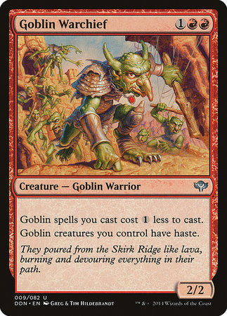 Goblin Warchief [Duel Decks: Speed vs. Cunning] | Mindsight Gaming