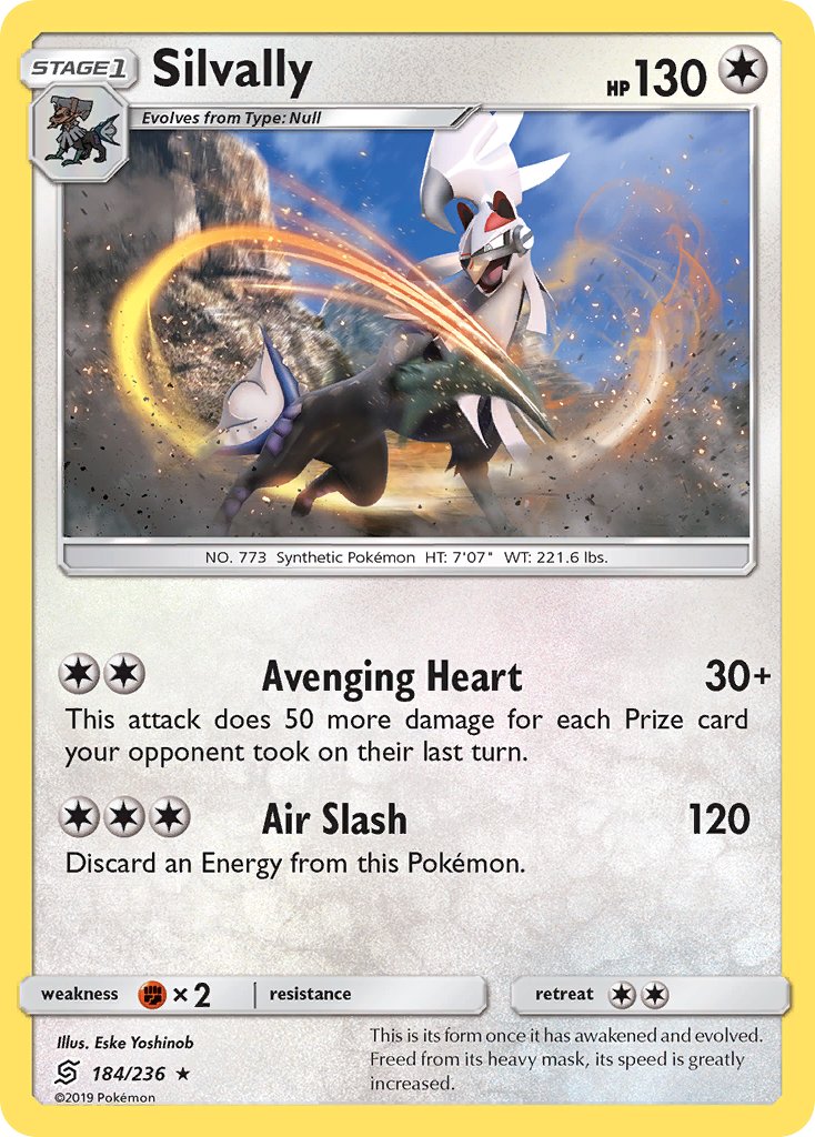 Silvally (184/236) (Theme Deck Exclusive) [Sun & Moon: Unified Minds] | Mindsight Gaming