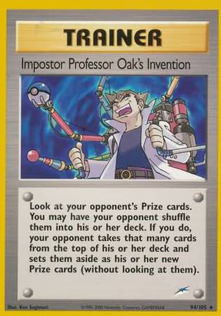 Impostor Professor Oak's Invention (94/105) [Neo Destiny Unlimited] | Mindsight Gaming