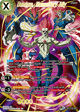 Demigra, Momentary Ally (Special Rare) [BT13-123] | Mindsight Gaming