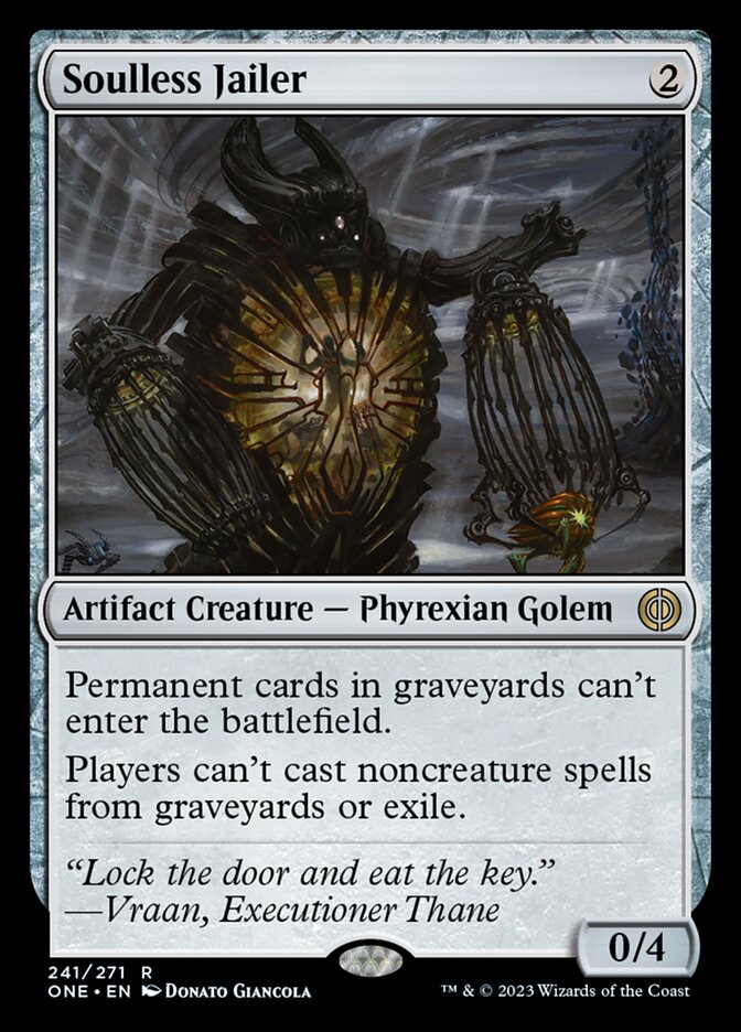 Soulless Jailer [Phyrexia: All Will Be One] | Mindsight Gaming