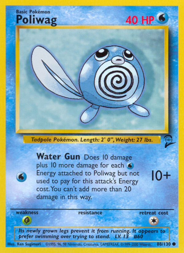 Poliwag (88/130) [Base Set 2] | Mindsight Gaming