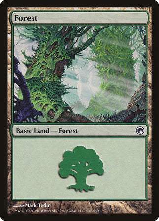 Forest (246) [Scars of Mirrodin] | Mindsight Gaming